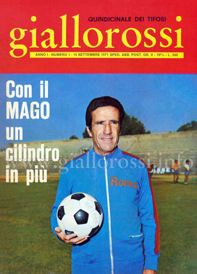 Clicca per leggere il n. 1 del 15 settembre 1971