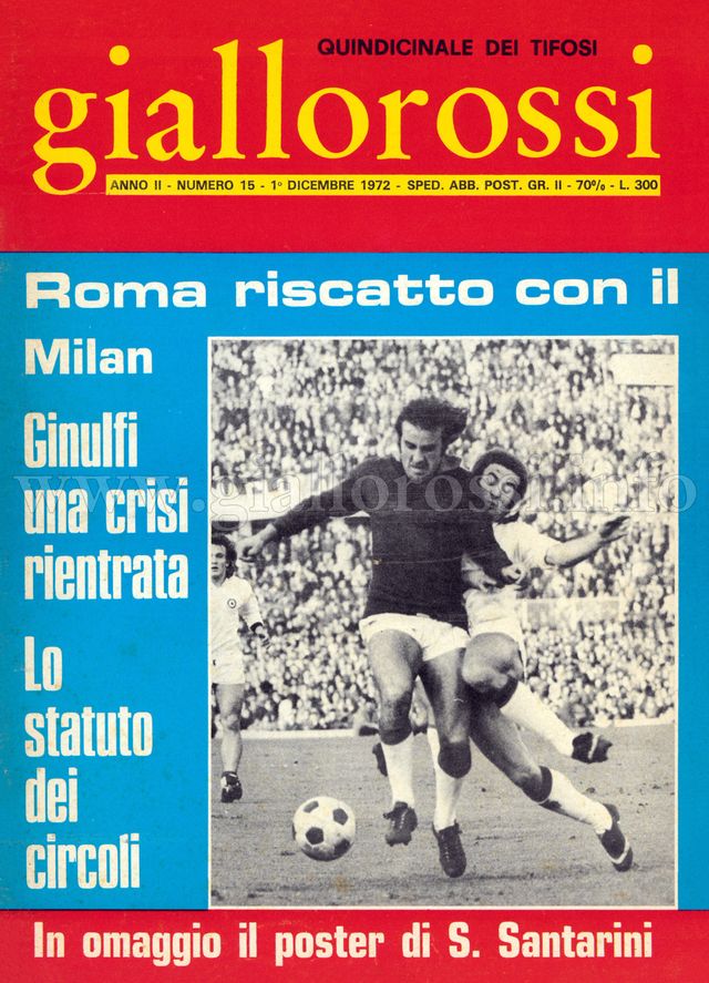 Clicca per leggere il n. 15 del 1° dicembre 1972