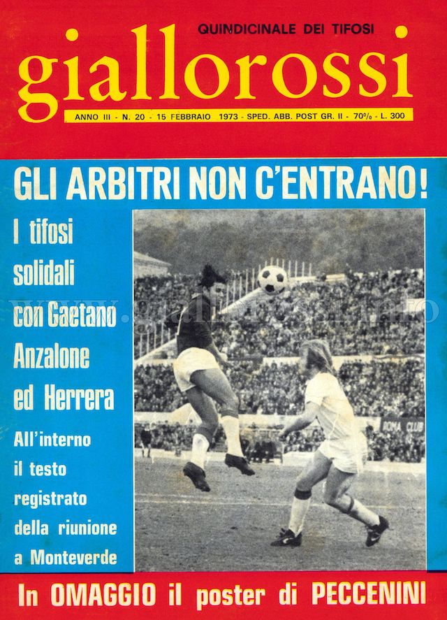 Clicca per leggere il n. 20 del 15 febbraio 1973