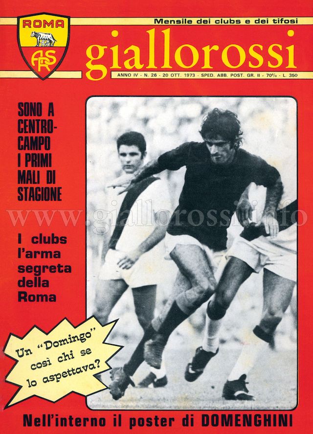 Clicca per leggere il n. 26 del 20 ottobre 1973