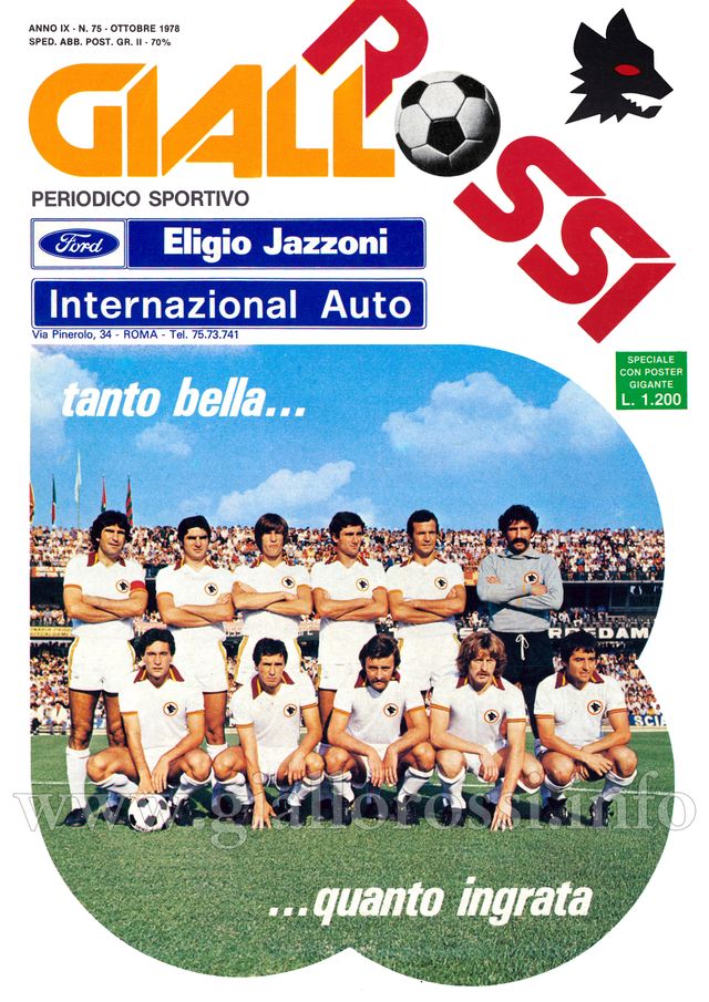 Clicca per leggere il n. 75 - Ottobre 1978