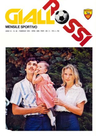 Giallorossi n. 69 – Febbraio 1978 [Copertina]